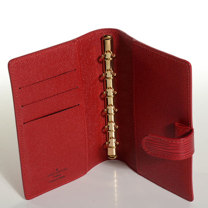 Louis Vuitton Epi Small Ring Agenda Cover Red 5 of 7