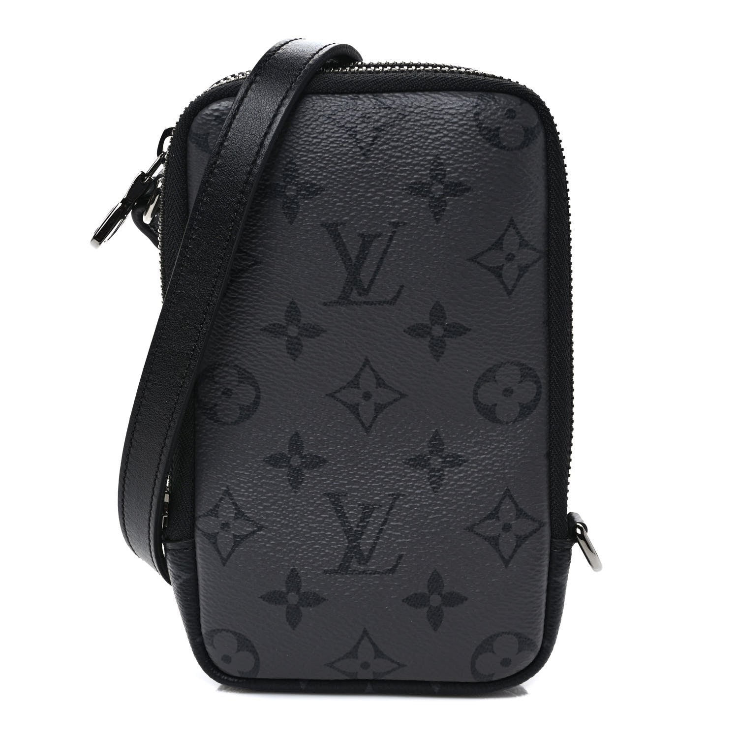 Louis Vuitton Monogram Eclipse Reverse Double Phone Pouch 1 of 9