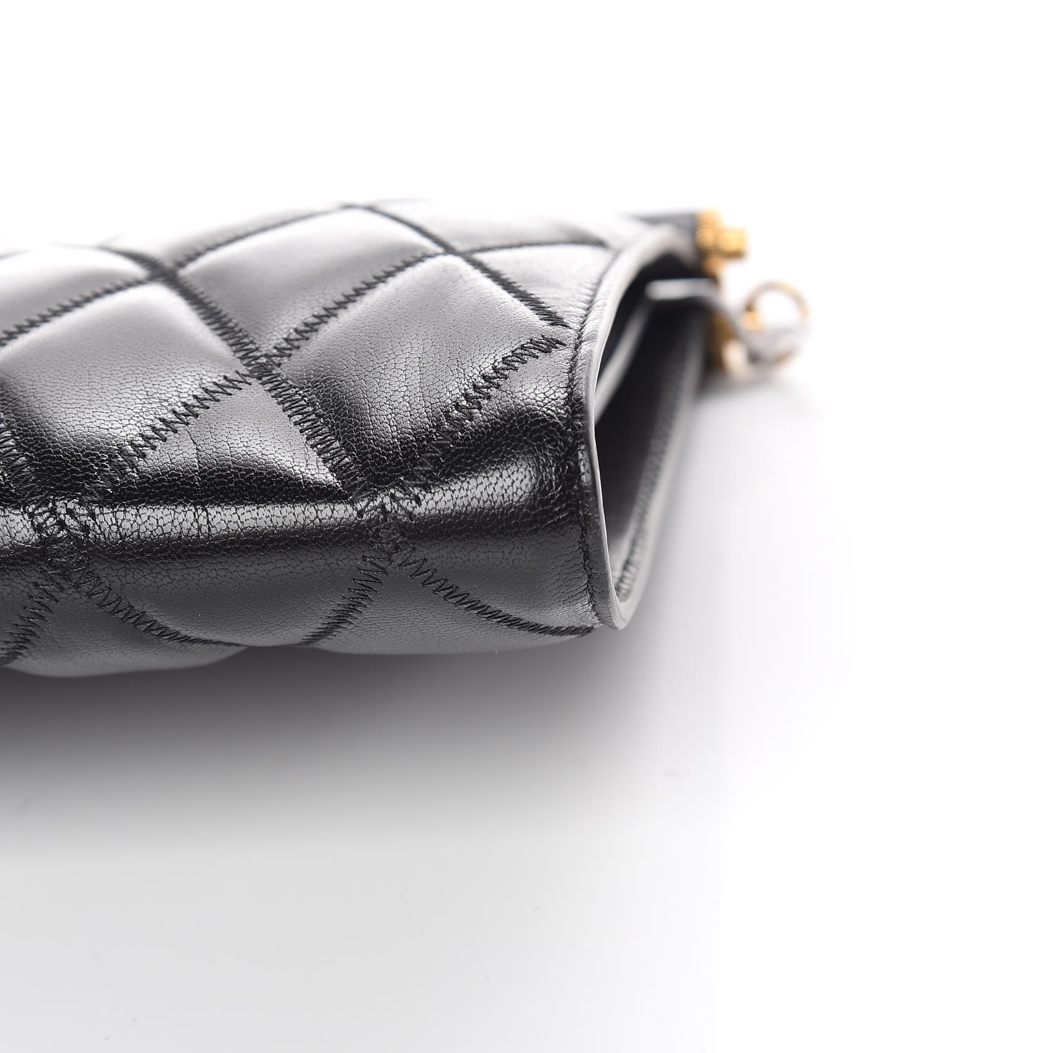 Givenchy Goatskin Quilted Medium Gem Bag Black 6 of 8