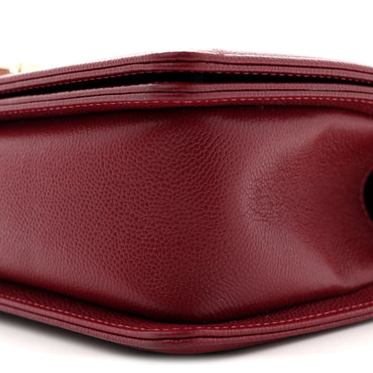 Chanel Caviar Quilted Medium Boy Flap Red 10 of 10