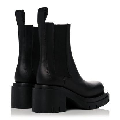 Bottega Veneta Calfskin The Lug Boots 38 Black 6 of 12