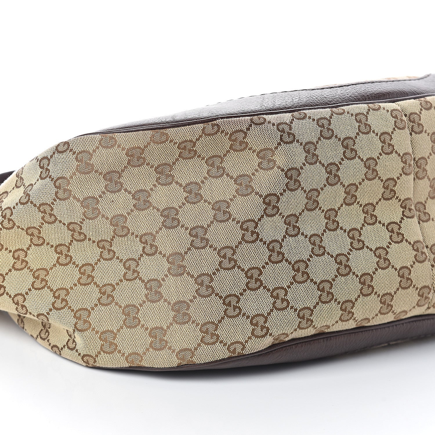 Gucci Monogram Medium Charlotte Hobo Brown 7 of 8