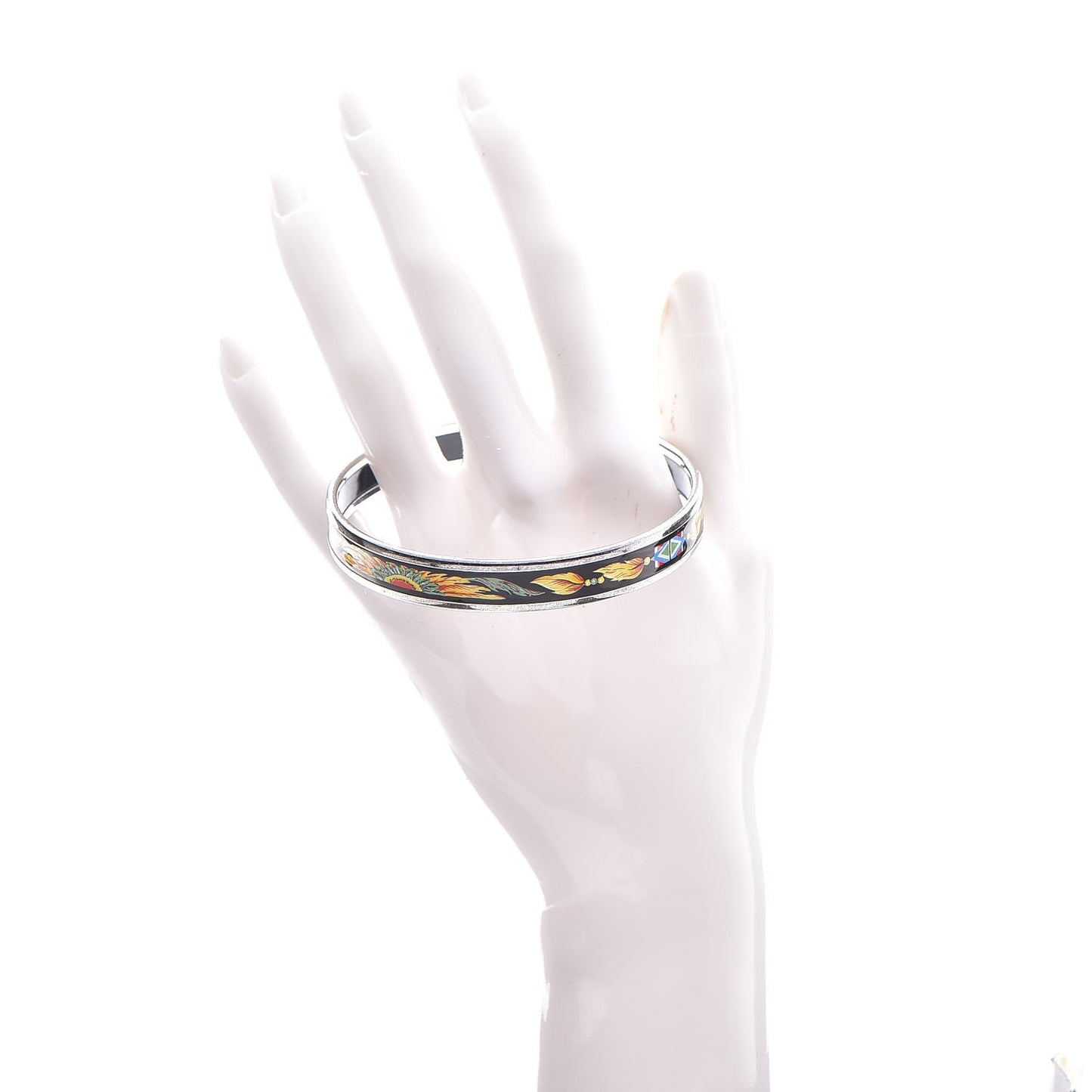 Enamel Printed Narrow Brazil Bracelet 70