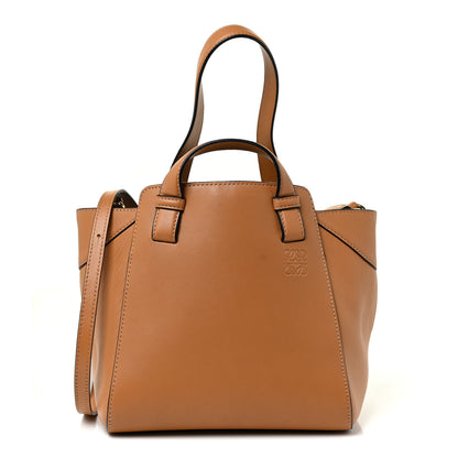 Loewe Calfskin Small Hammock Nugget Shoulder Bag Light Caramel 1 of 9