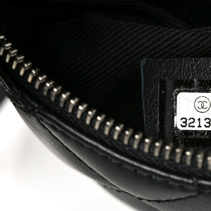 Chanel Calfskin Quilted Waist Belt Bag Black 6 of 9