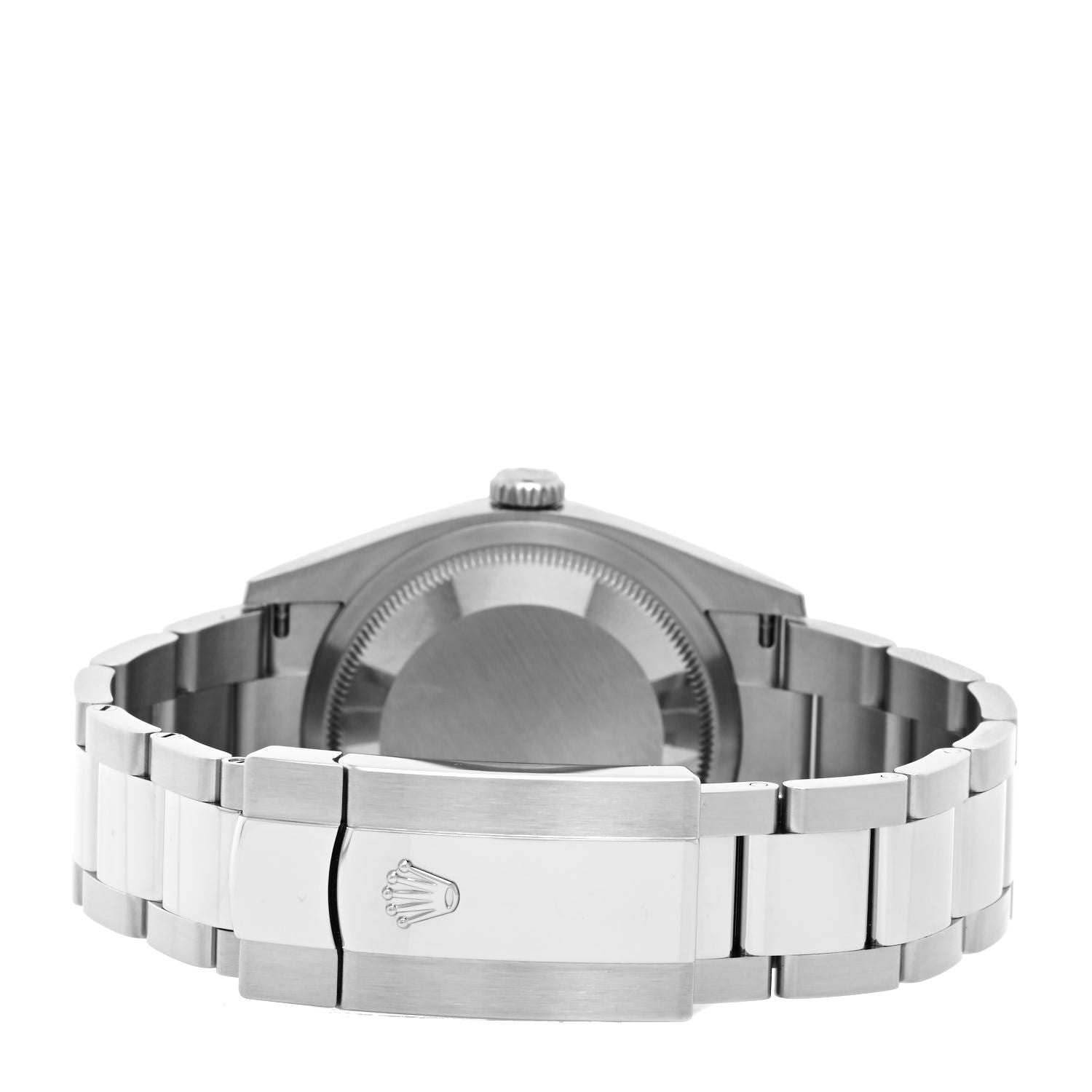 Rolex Stainless Steel 18K White Gold 36mm Oyster Perpetual Wimbledon Datejust Watch Slate 126234 3 of 5