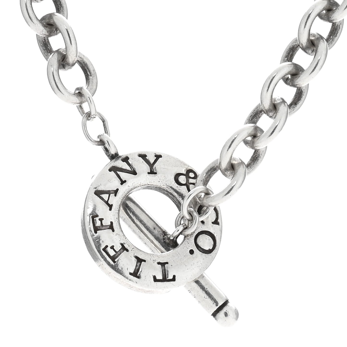 Sterling Silver 1837 Toggle Necklace