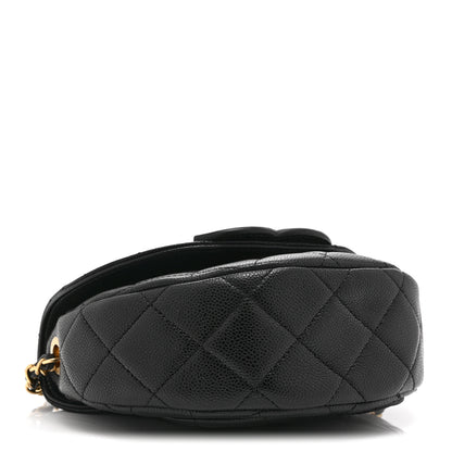 Chanel Caviar Quilted Mini Messenger Flap Black 4 of 10