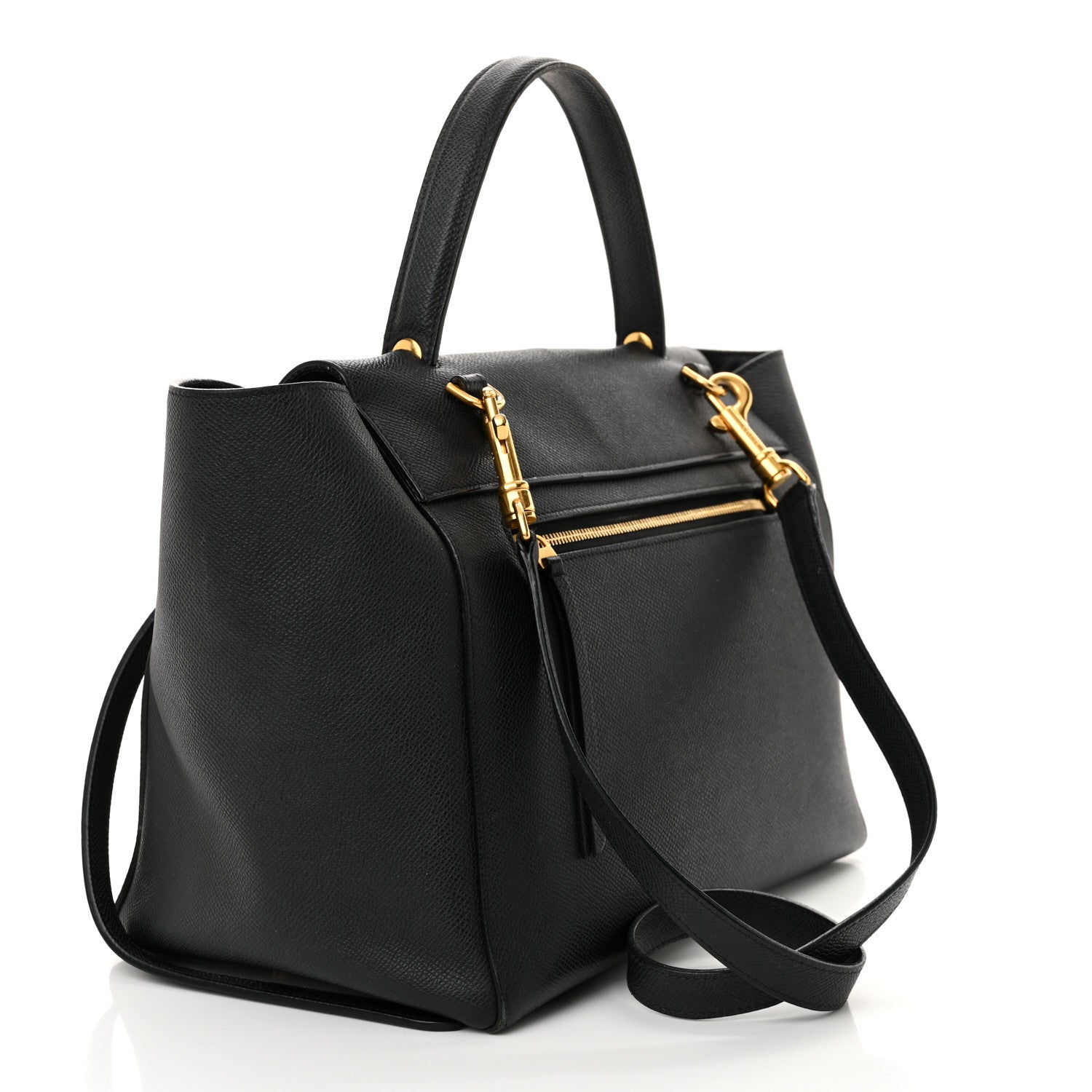 Celine Grained Calfskin Mini Belt Bag Navy 3 of 19