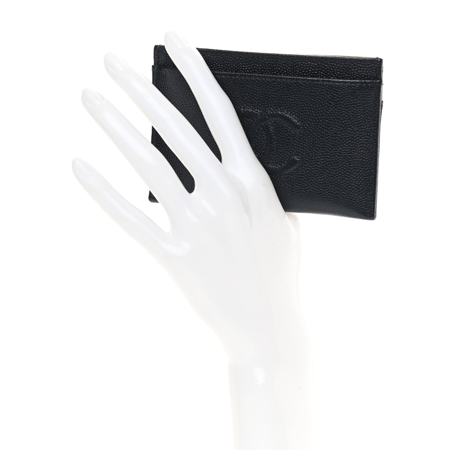 Caviar Timeless CC Card Holder Navy