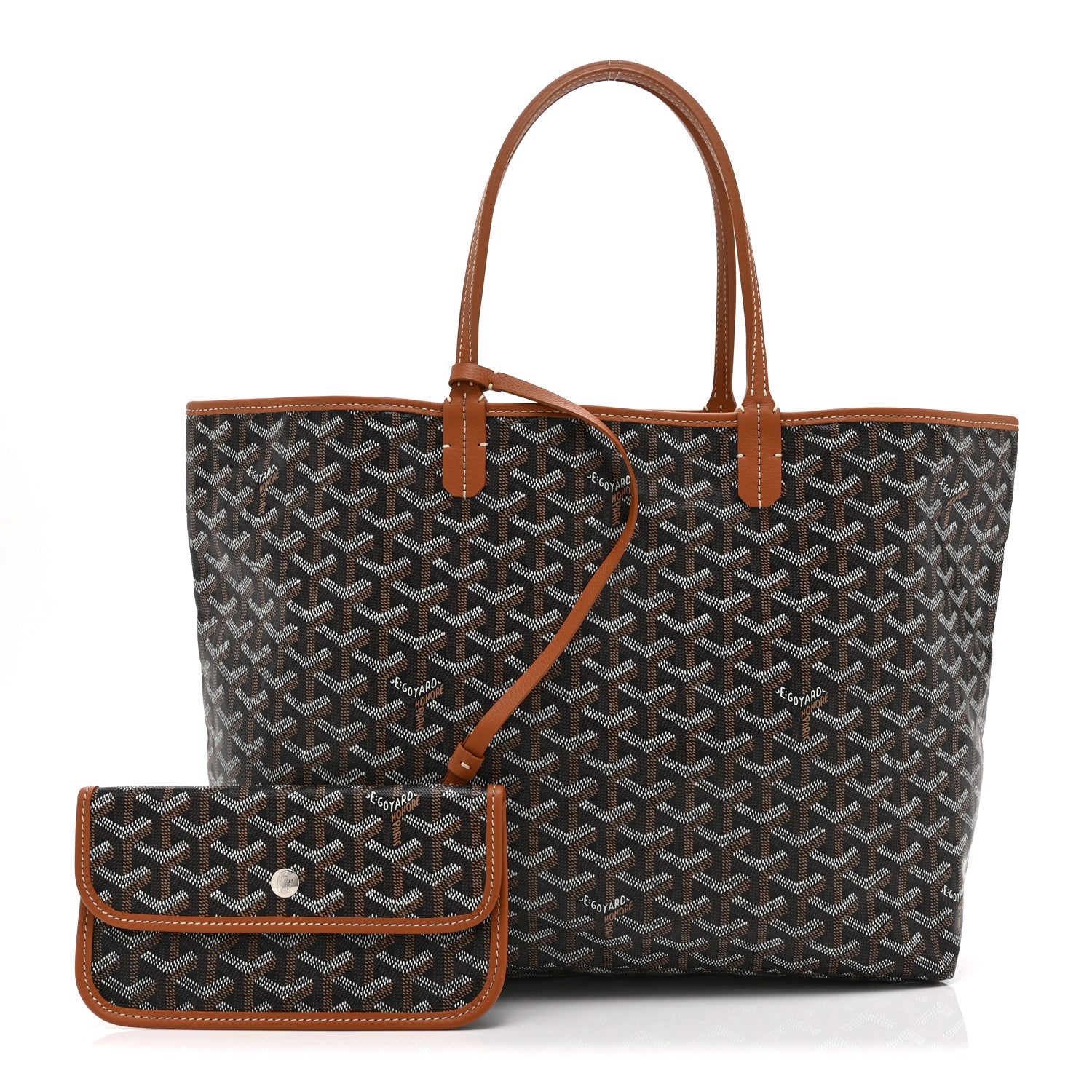 Goyard Goyardine Saint Louis PM Black Gold 3 of 11