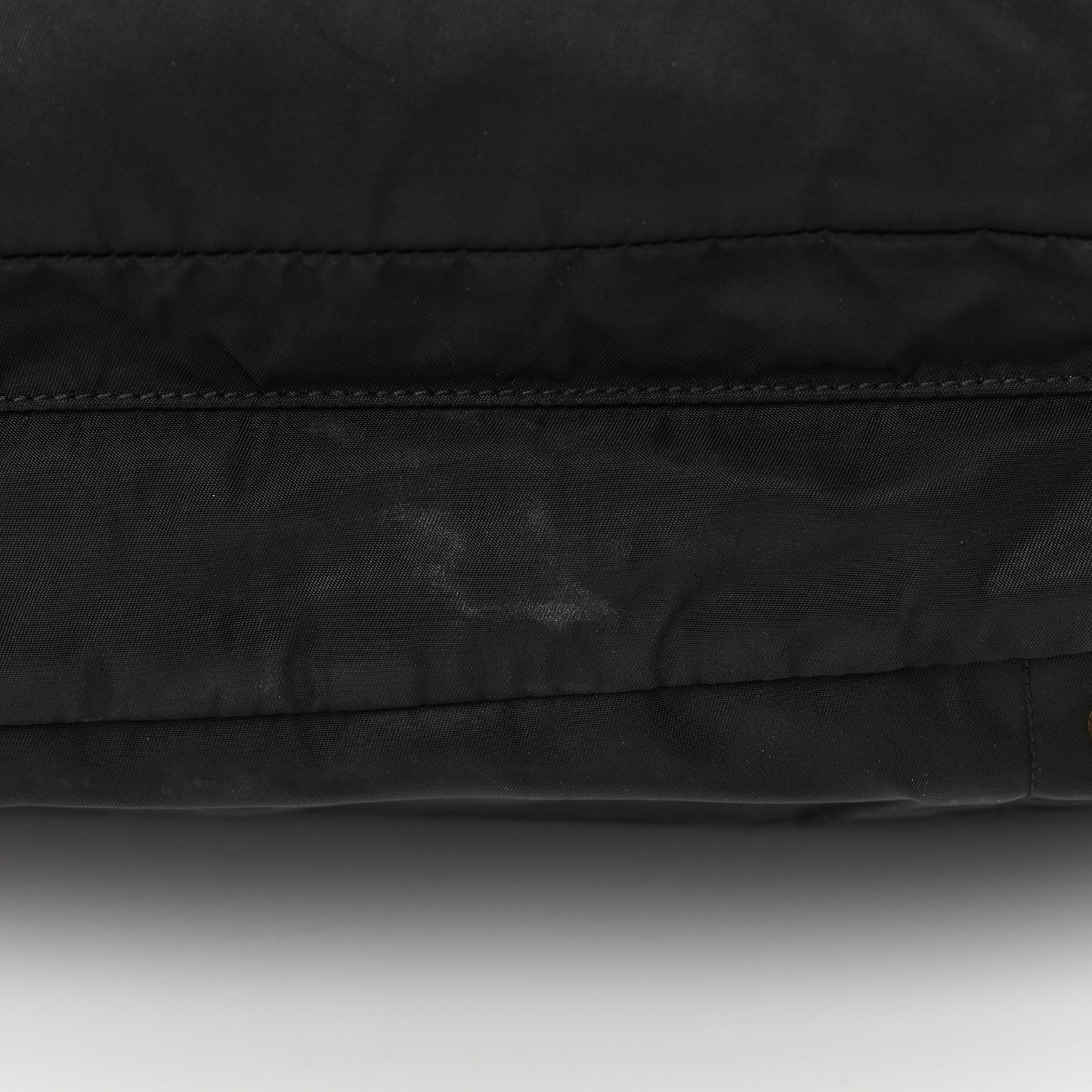 Nylon Vela Baby Bag Black