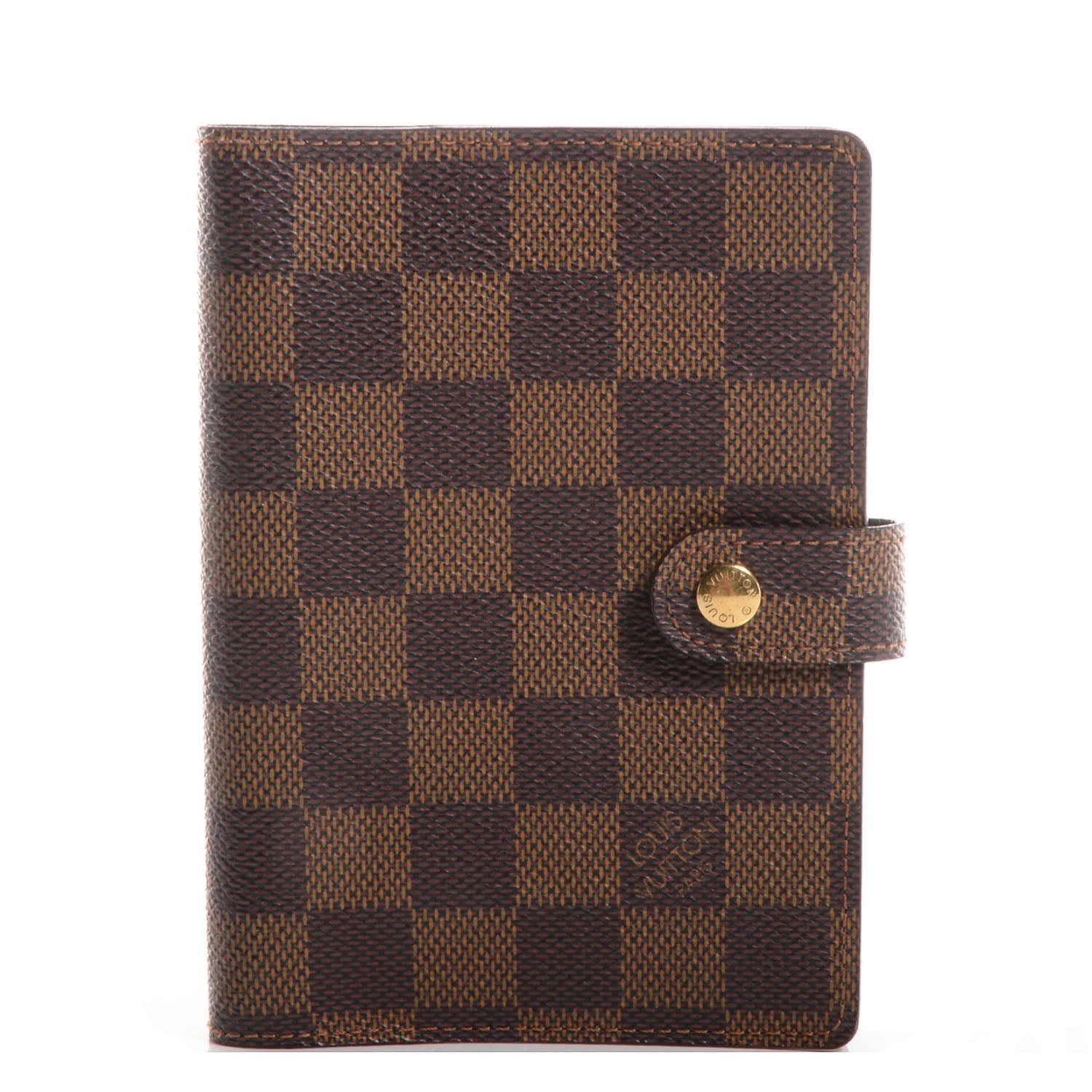 Louis Vuitton Damier Ebene Small Ring Agenda 1 of 7