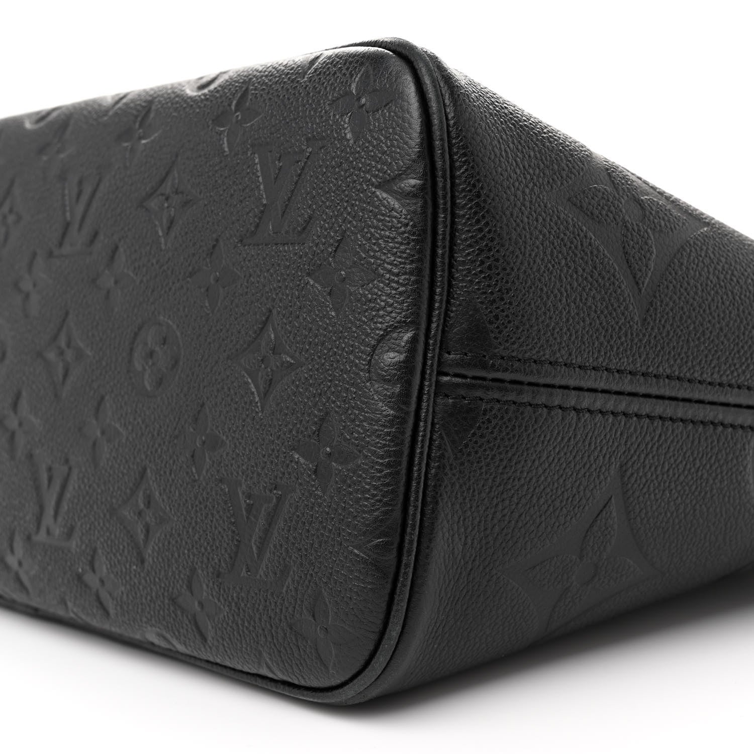 Louis Vuitton Empreinte Monogram Giant Neverfull MM Black 10 of 11
