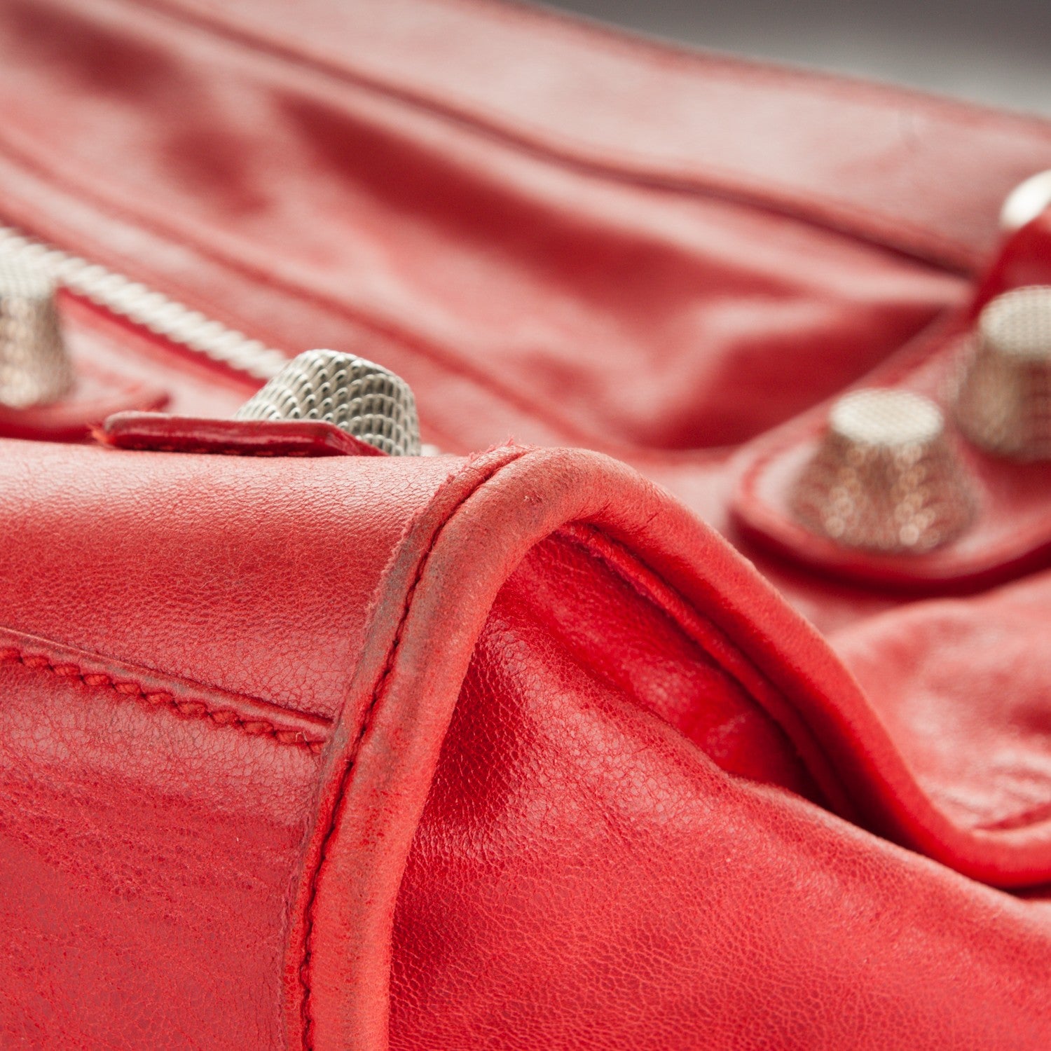 Balenciaga Agneau Giant 21 Silver Hardware City Vermillion 11 of 11