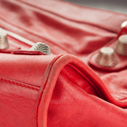 Balenciaga Agneau Giant 21 Silver Hardware City Vermillion 11 of 11