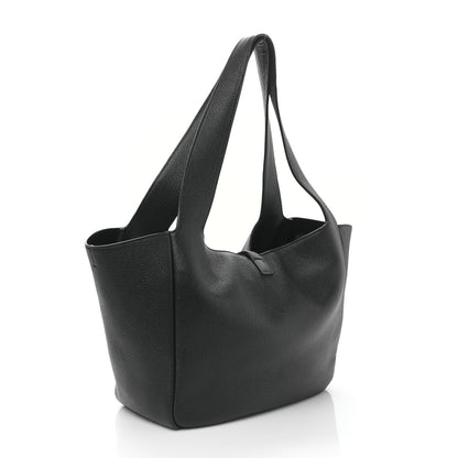 Saint Laurent Grained Deerskin Bea Tote Black 3 of 8