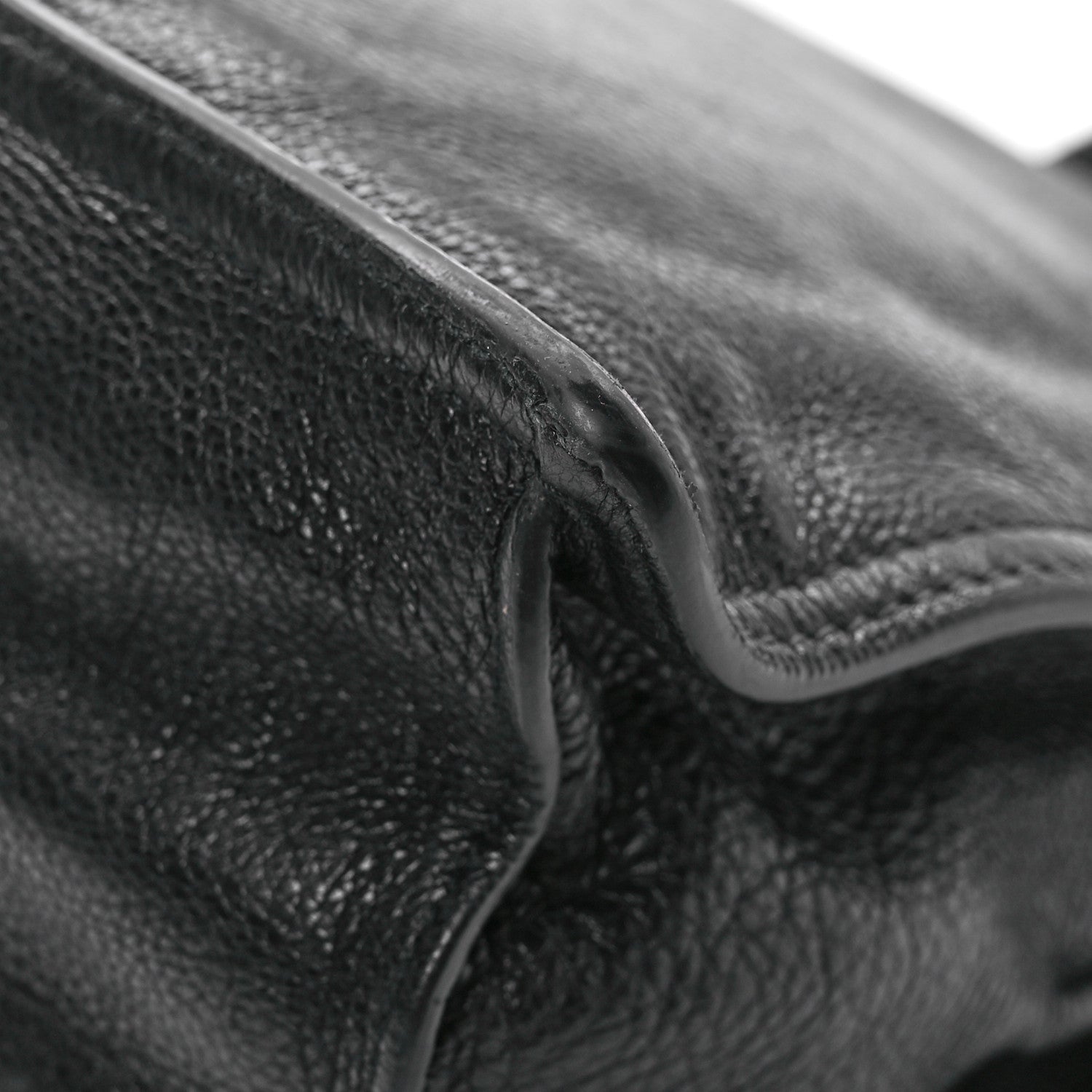 Prada Glace Calf Etiquette Flap Black Astrale 12 of 15