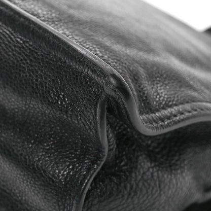 Prada Glace Calf Etiquette Flap Black Astrale 12 of 15