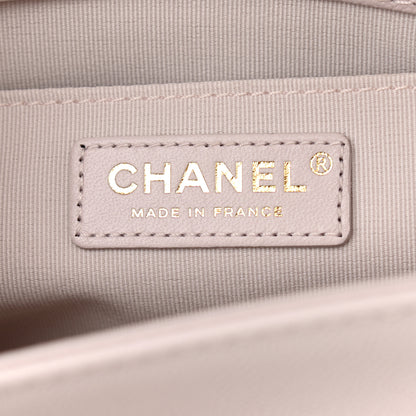 Chanel Caviar Quilted Chain Around Medium Boy Flap Light Purple 6 of 10