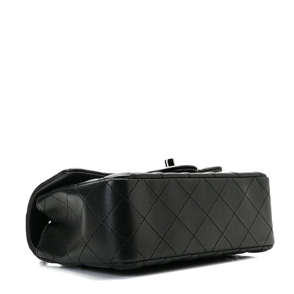 Chanel Lambskin Quilted Mini Rectangular Flap Black 4 of 10