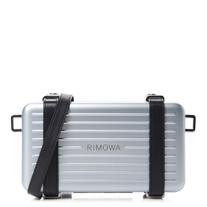 Christian Dior X RIMOWA Aluminum Personal Clutch On Strap Bleu 1 of 11