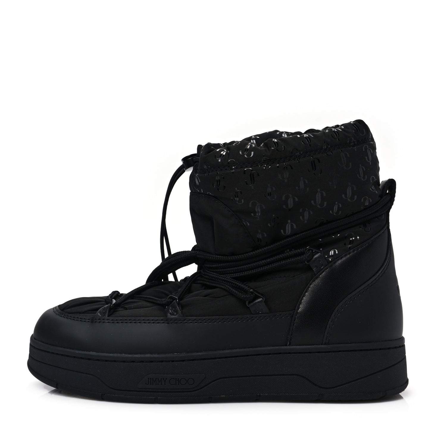 Nylon Wanaka Ankle Boots 39.5 Black
