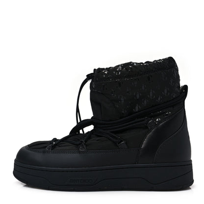 Jimmy Choo Nylon Wanaka Ankle Boots 39.5 Black 1 of 7