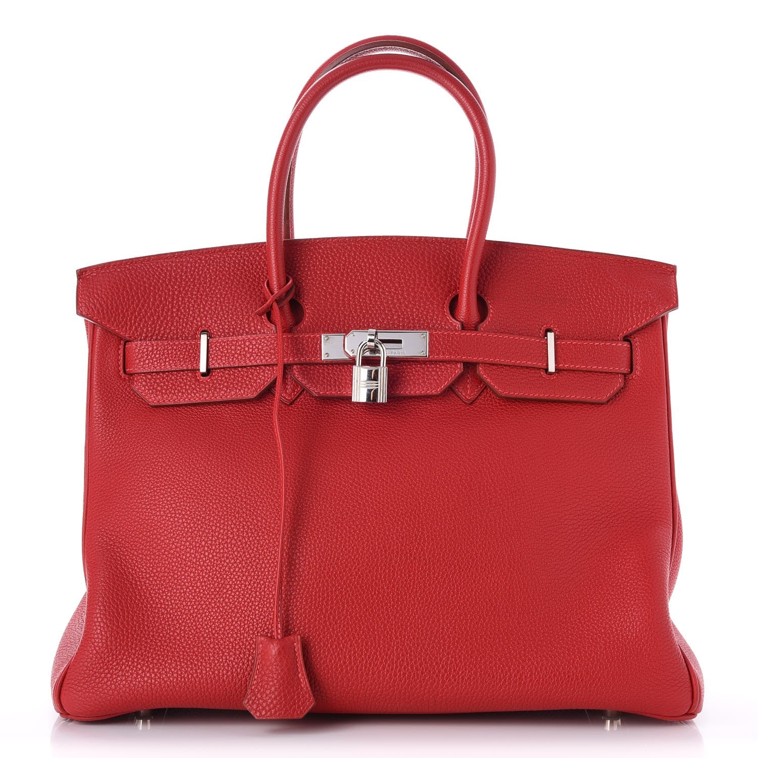 Hermes Togo Birkin 35 Rouge Casaque 1 of 34
