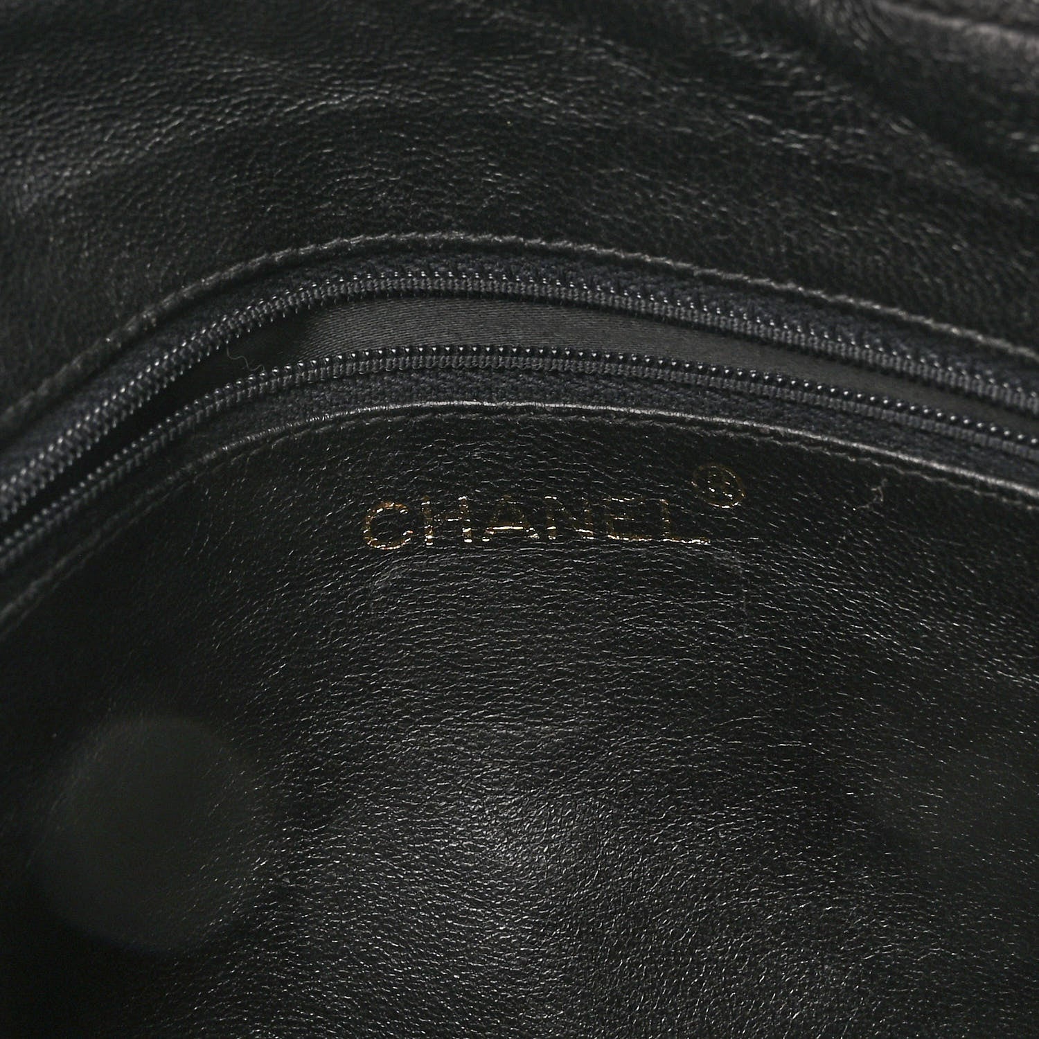 Chanel Lambskin Quilted CC Tassel Camera Case Black 5 of 10