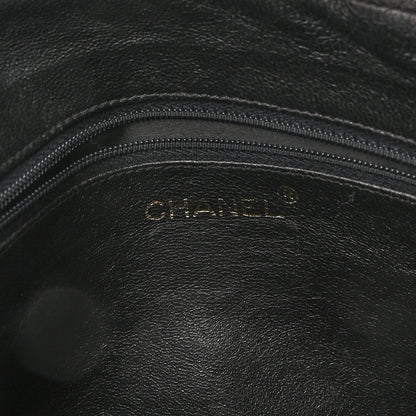 Chanel Lambskin Quilted CC Tassel Camera Case Black 5 of 10