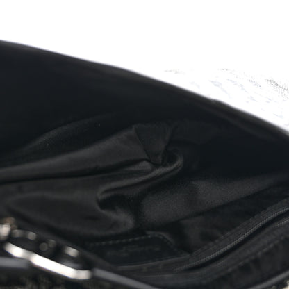 Christian Dior Monogram Saddle Bag Black 5 of 15
