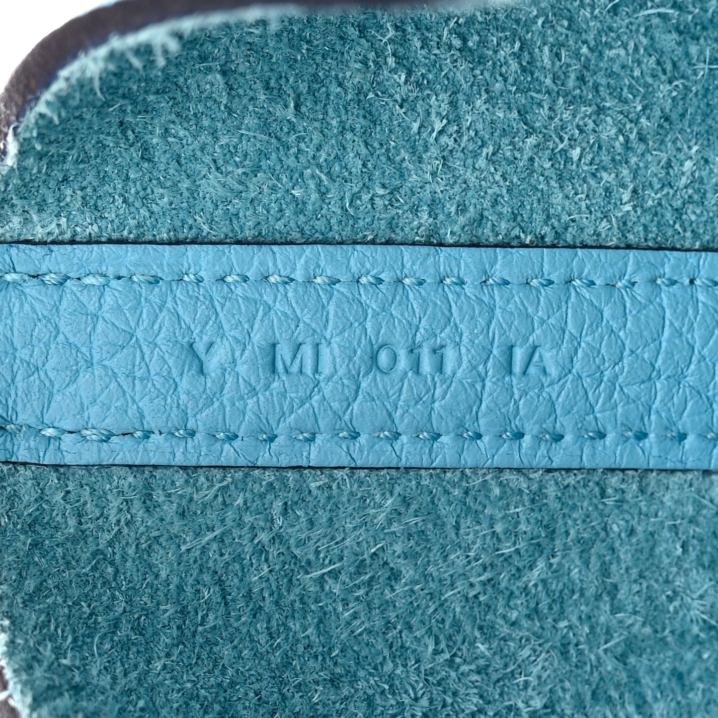 Taurillon Clemence Picotin Lock 22 MM Bleu du Nord