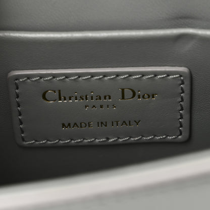 Christian Dior Box Calfskin 30 Montaigne Box Bag Gray 6 of 9