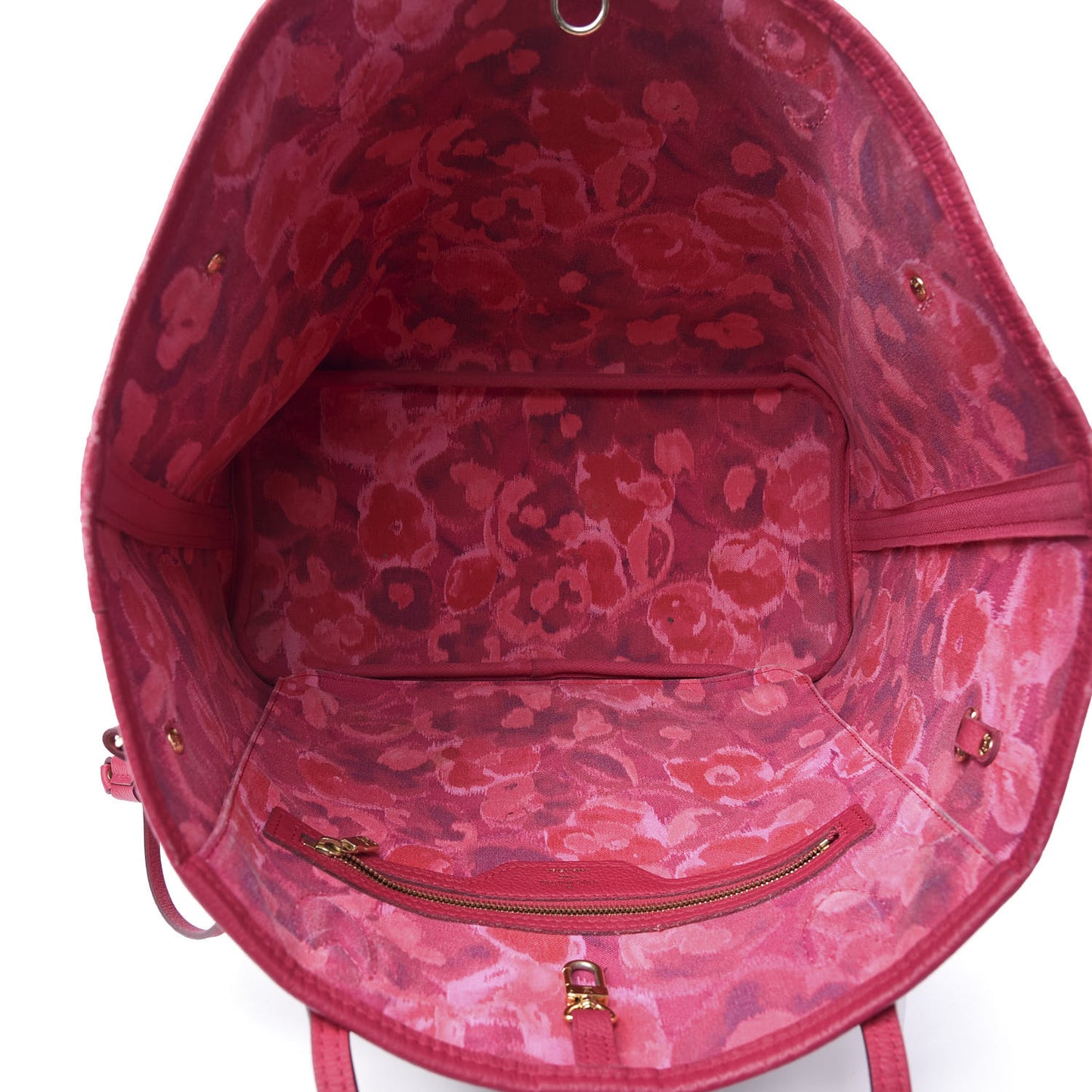 Monogram Articles de Voyage Ikat Neverfull MM Rose Indien