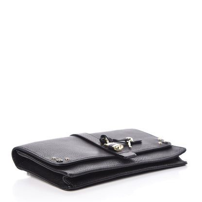Chloe Calfskin Aurore Wallet on Chain Black 4 of 10