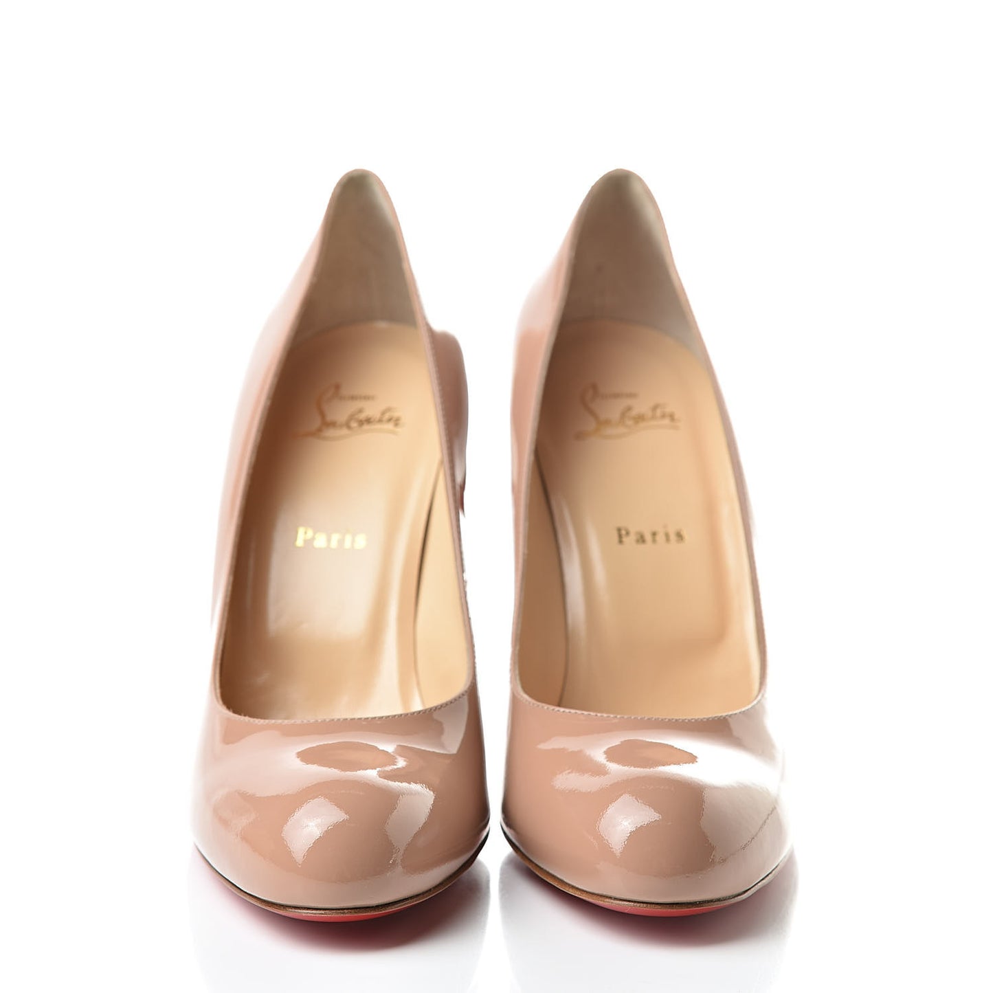 Patent Simple 100 Pumps 41.5 Nude