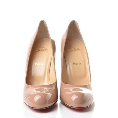 Christian Louboutin Patent Simple 100 Pumps 41.5 Nude 2 of 8