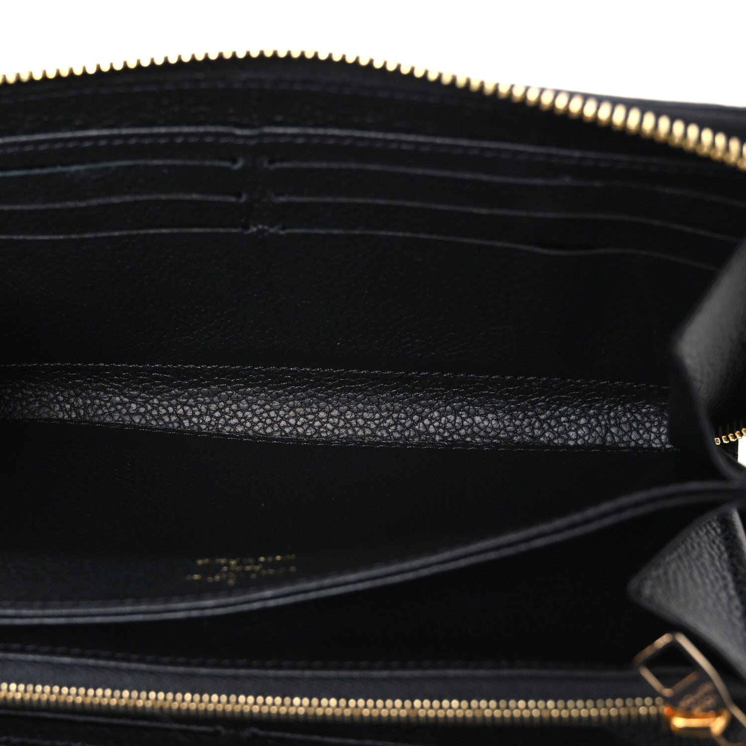 Louis Vuitton Empreinte Zippy Wallet Black 5 of 6