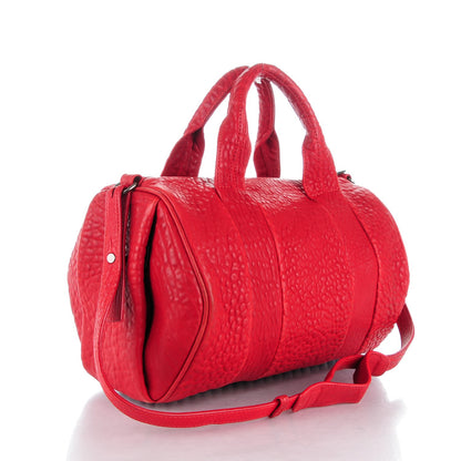 Alexander Wang Pebbled Lambskin Rocco Cayenne Black Nickel Hardware 3 of 11