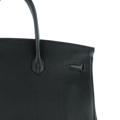 Hermes Togo Horseshoe Birkin 40 Indigo Iris 20 of 23