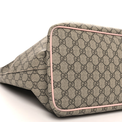 Gucci Soft GG Supreme Monogram Diaper Bag Pink 10 of 12