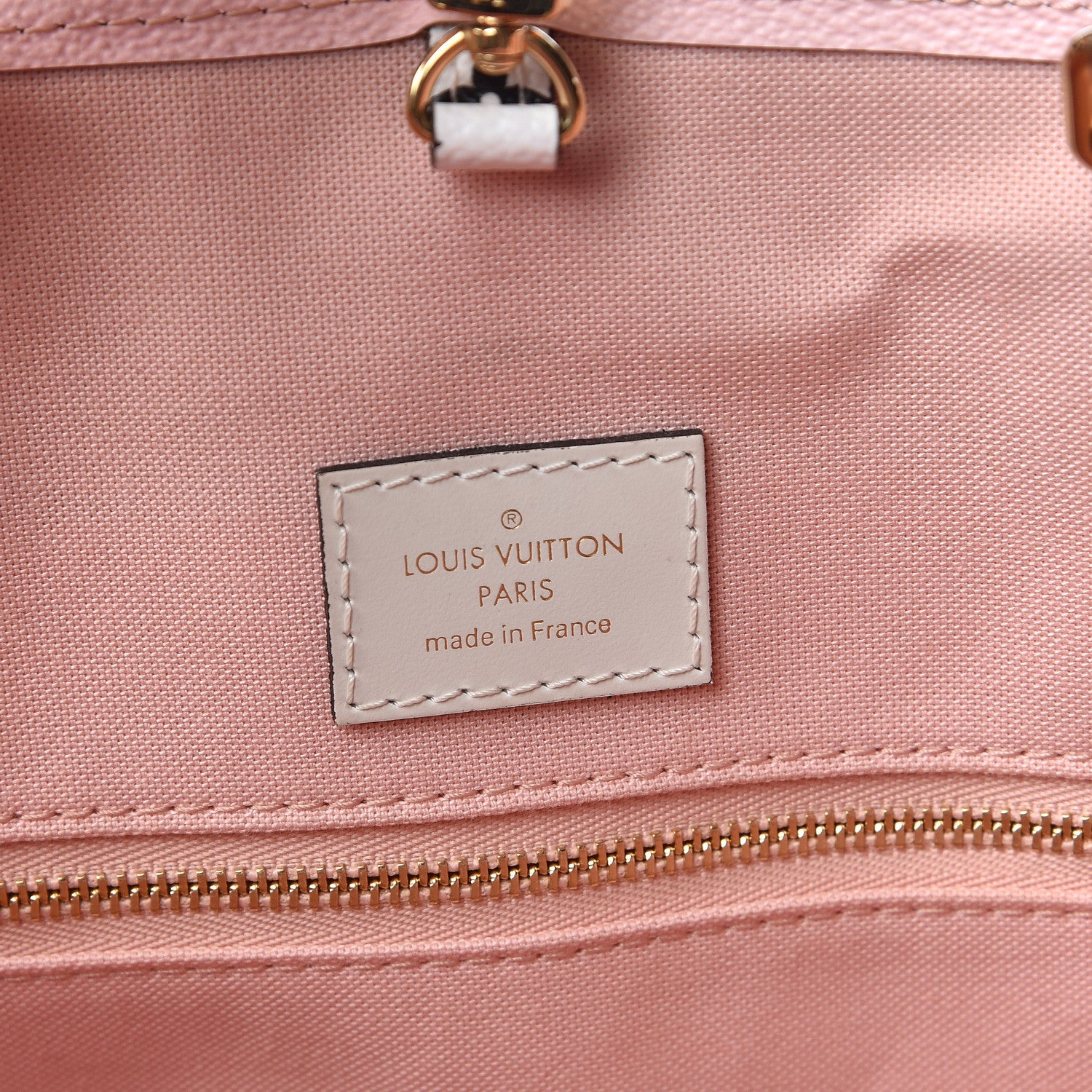 Louis Vuitton Monogram Giant Onthego GM Rouge Rose 7 of 9