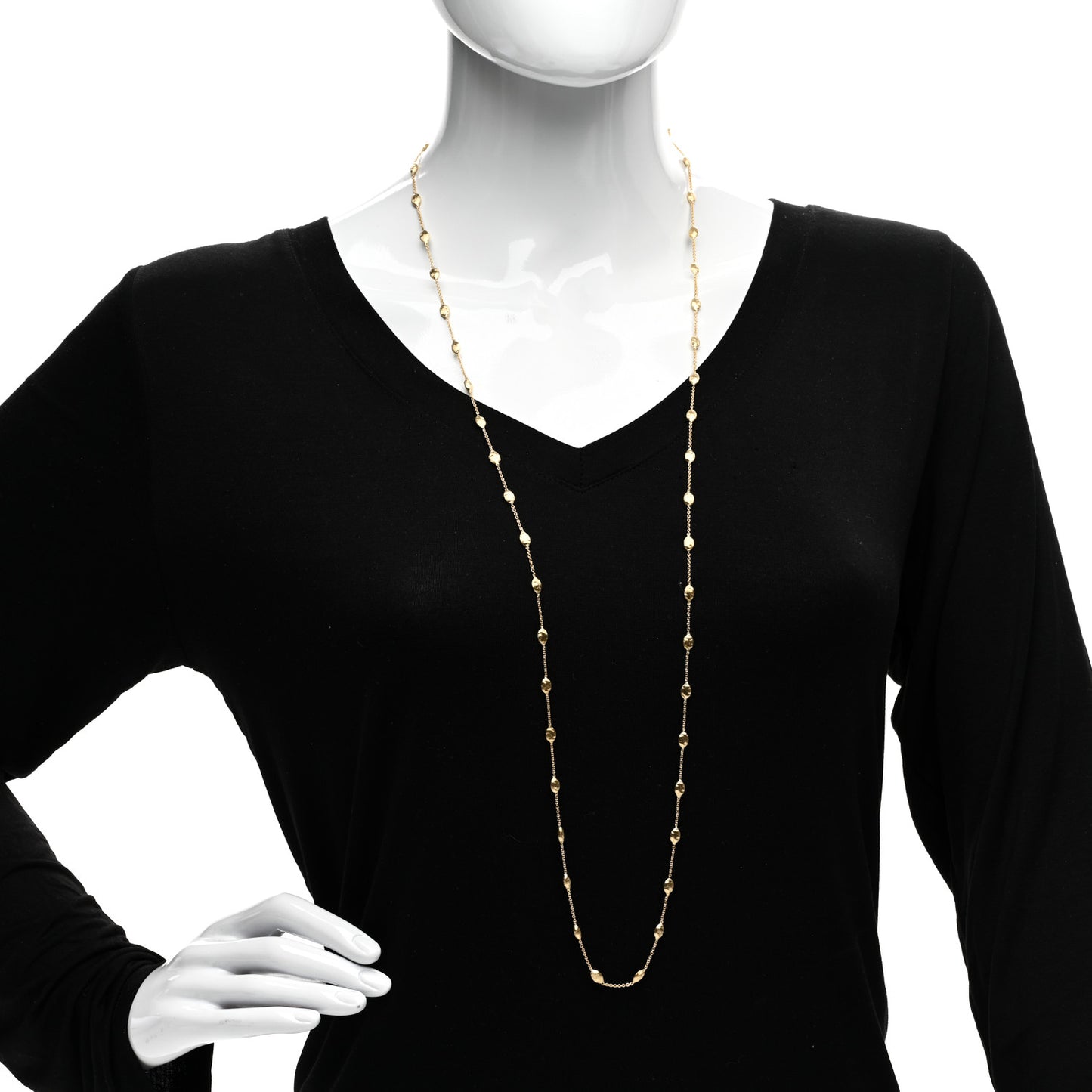 18K Yellow Gold Siviglia Long Necklace