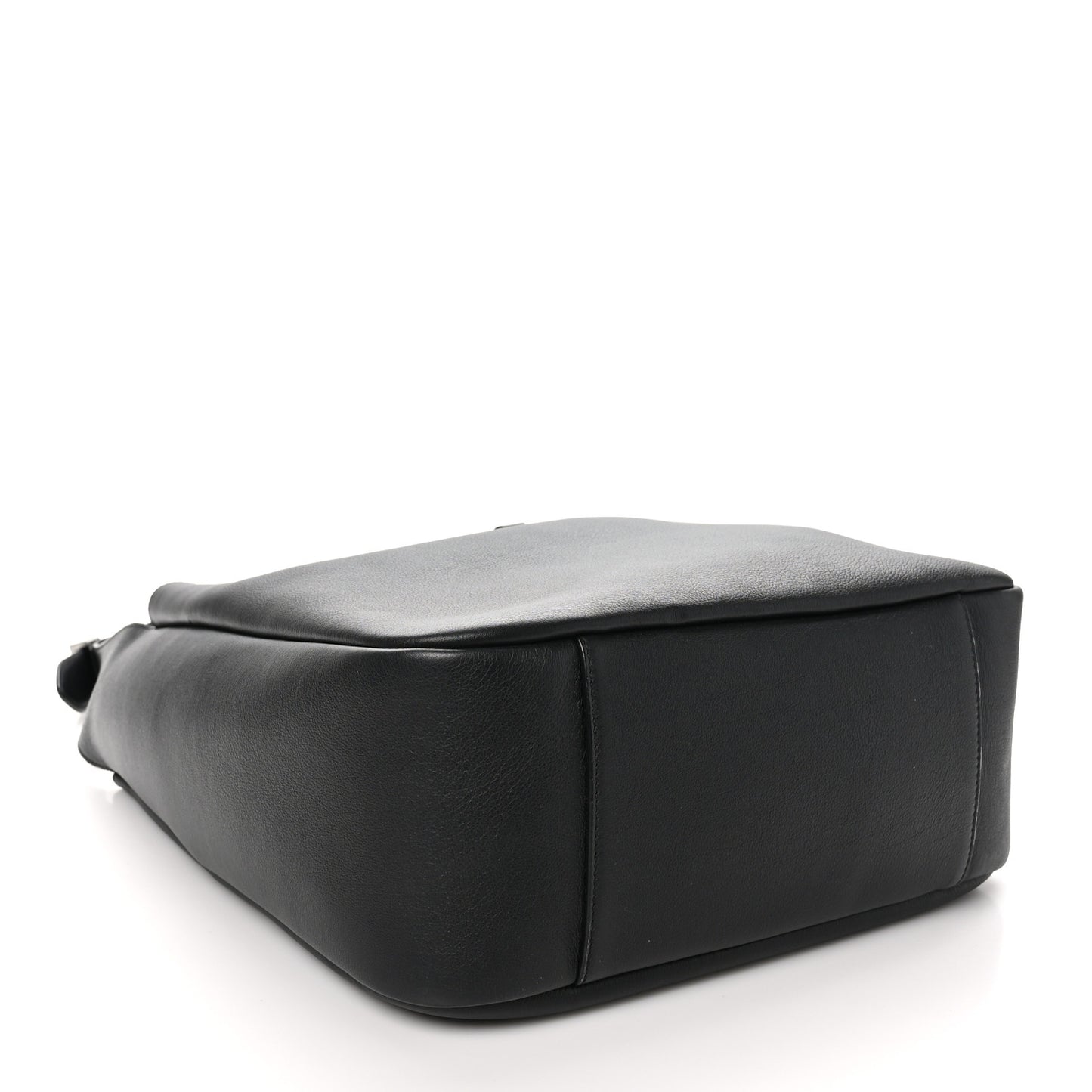 Smooth Calfskin Large Le 5 A 7 Soft Hobo Black