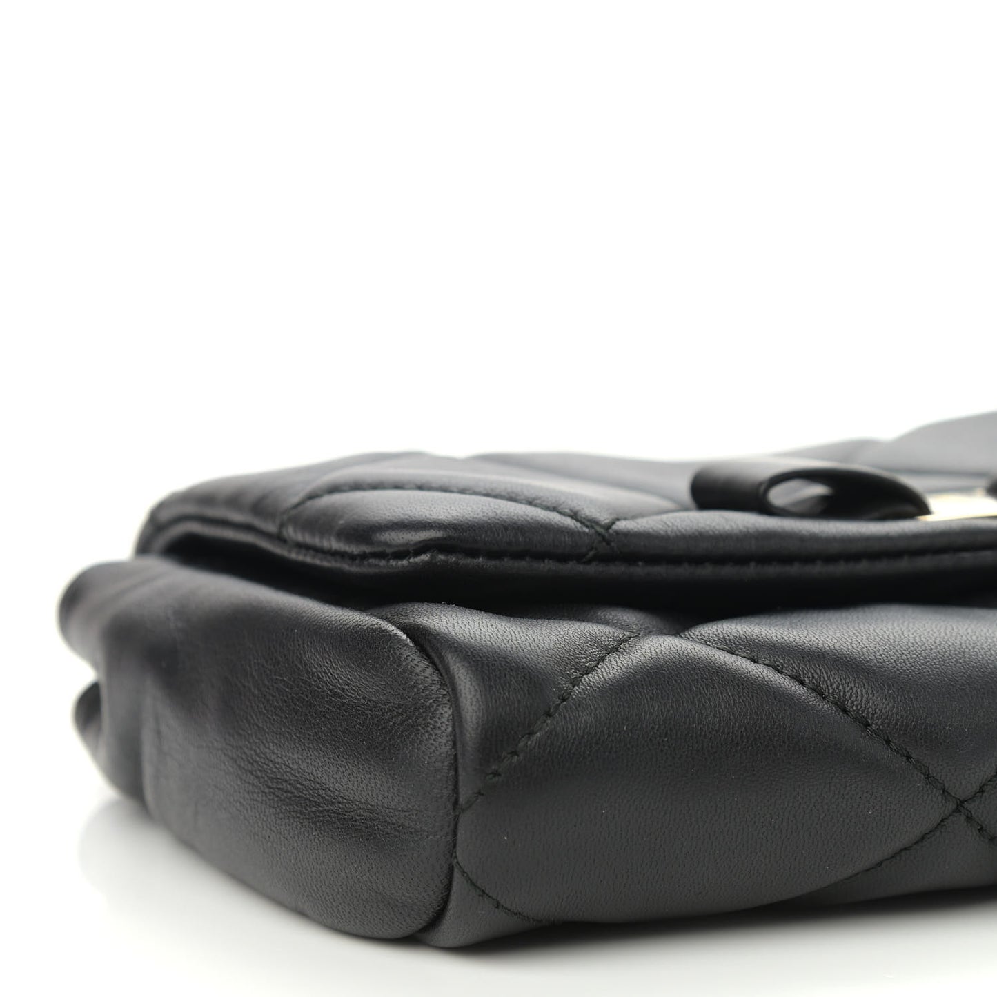 Nappa Quilted Ginny Crossbody Black