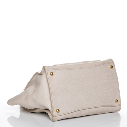 Prada Vitello Daino Shopping Tote Talco 4 of 9