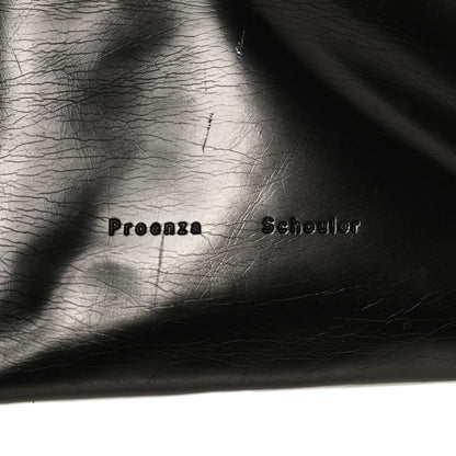 Proenza Schouler Calfskin Large Cire Zip Hobo Black 7 of 17