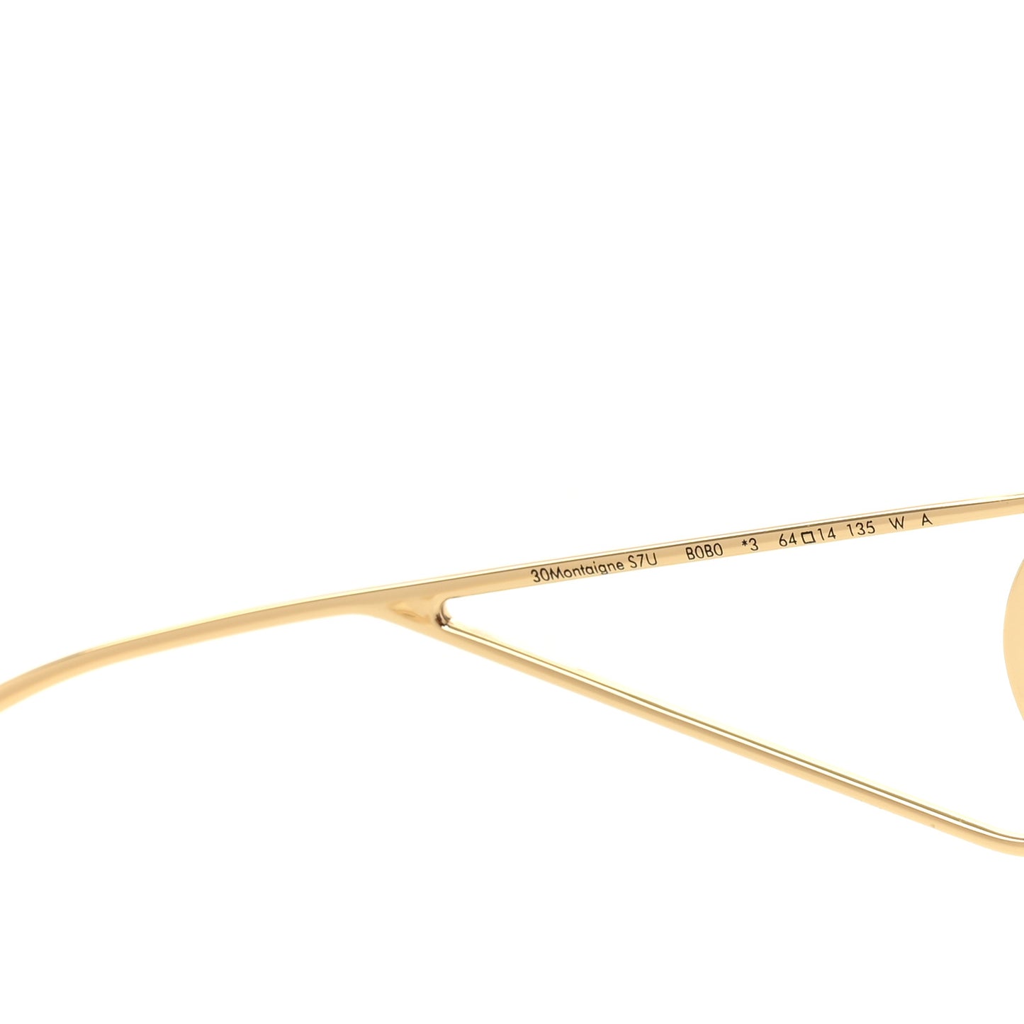 Square 30 Montaigne S7U Sunglasses Blue