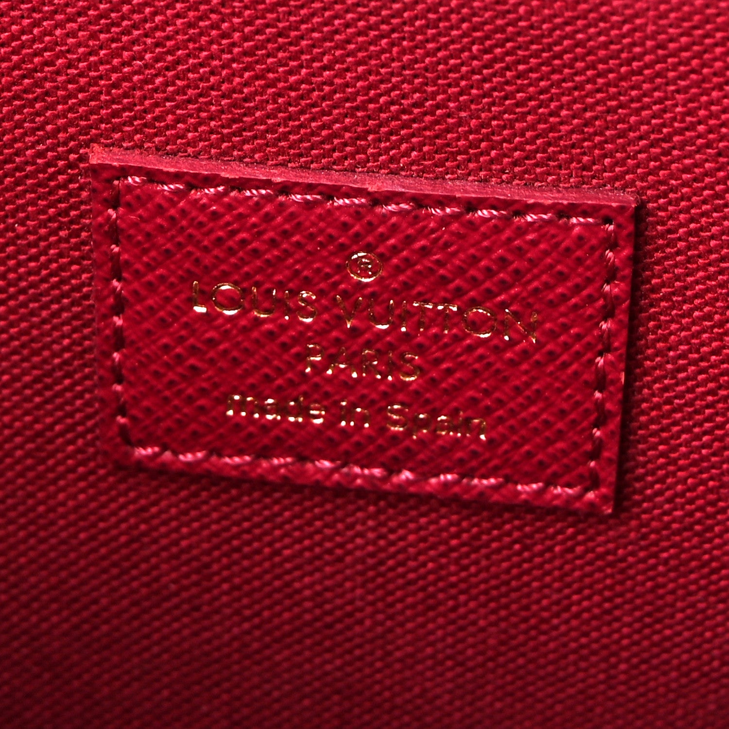 Louis Vuitton Monogram Pochette Felicie Chain Wallet Fuchsia 7 of 11